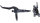 SHIMANO Scheibenbremse "BR-U8020 und BL- vorn, Leitung 1000 mm, Hebel links, Resin Pads N03A, schwarz (Sonderposten, lose)