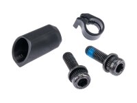 SHIMANO Scheibenbremse "BR-U8020 und BL- hinten, Leitung 1800 mm, Hebel rechts, Resin Pads N03A, schwarz (Sonderposten, lose)