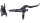 SHIMANO Scheibenbremse "BR-U8020 und BL- hinten, Leitung 1800 mm, Hebel rechts, Resin Pads N03A, schwarz (Sonderposten, lose)