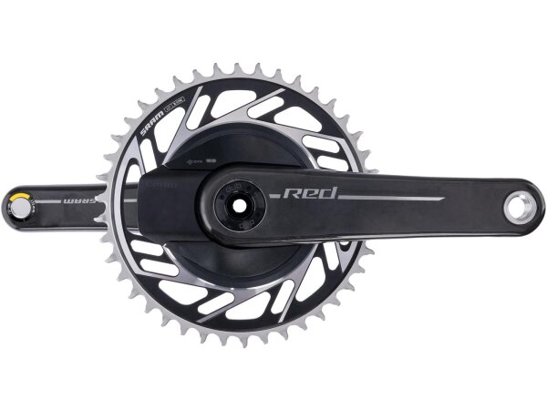 SRAM Kettenradgarnitur Powermeter "Red 1 42 Zähne, 175 mm Kurbellänge