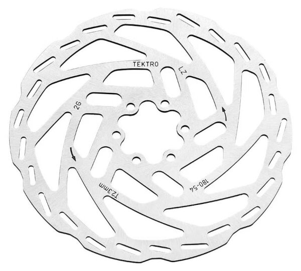 TEKTRO Bremsscheibe "TR54" SB-verpackt,  Ø 180 mm