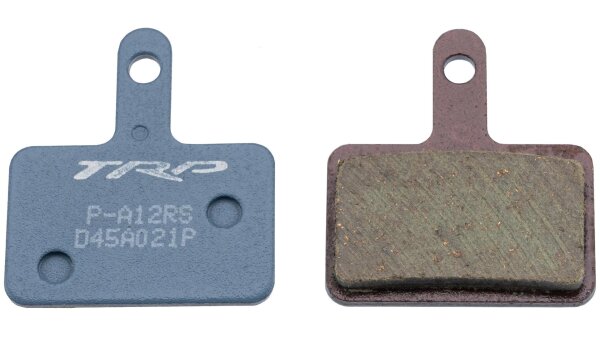 TRP Scheibenbremsbelag SB-verpackt, für  P-A12RS, Resin, zusätzlich passend für G-Spec FMR (HD-M803(F), HD-M802, HD-R802(R)), Hylex, Hylex RS (HD-C801), Clean Cockpit (HD-EU815, HD-EU817)