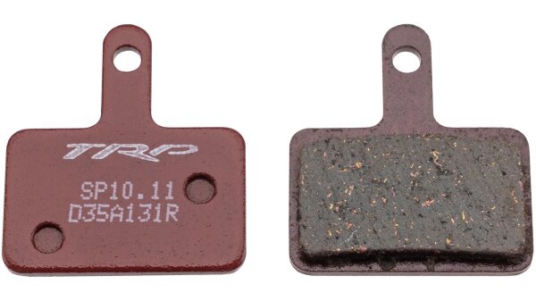 TRP Scheibenbremsbelag SB-verpackt, für  SP10.11, semi-metallisch, zusätzlich passend für G-Spec FMR (HD-M803(F), HD-M802, HD-R802(R)), Hylex, Hylex RS (HD-C801), Clean Cockpit (HD-EU815, HD-EU817)