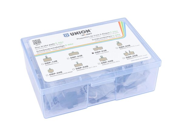 UNION Scheibenbremsbelag "DBP-53E" Organ Werkstattverpackung à 25 Paar