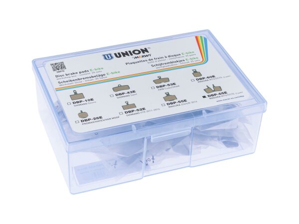 UNION Scheibenbremsbelag "DBP-65E" Organ Werkstattverpackung à 25 Paar