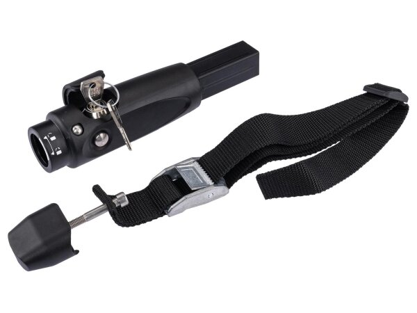 WEBER Deichselanschluss Standardversion, Deichsel 4-kant, gequetscht innen, Ø 23,5 mm, Modelljahr 24