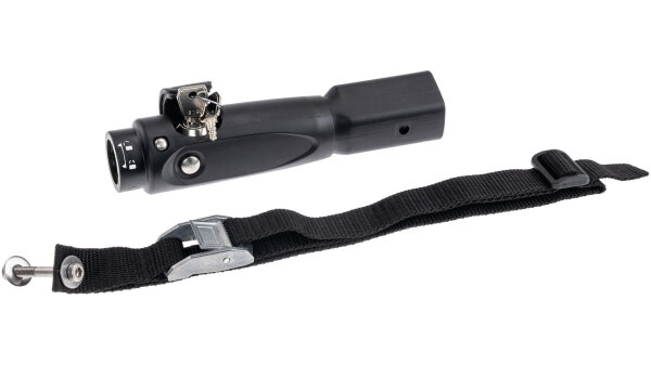 WEBER Deichselanschluss Standardversion, Deichsel Trapezrohraufnahme, "Thule", asymetrisch