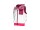 WOWOW Reflexweste "Yoho Jacket Pink FR"  Gr. S
