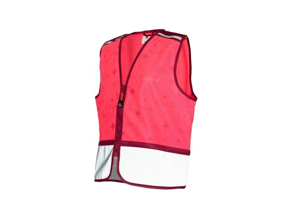 WOWOW Reflexweste "Zippy Jacket Pink" SB Gr. L