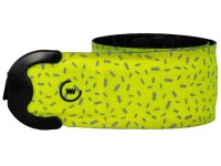 WOWOW Reflexband "Stardust Snap Wrap LED gelb