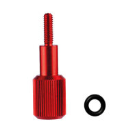 Rändelschraube für Universal HBM 2 Supernova, rot