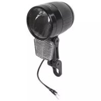 E-Bike-Scheinwerfer APOLLON E 100, E-25 M-Wave, schwarz, 100 lx