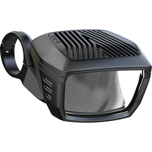 E-Bike-Scheinwerfer BRIQ-XL E, E-25 B+M, für Bosch, schwarz, Kurvenlicht, 150 lx