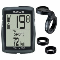 E-Bike-Computer EOX VIEW 700 Sigma, schwarz