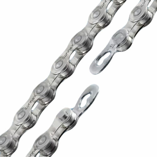 Kette 10sW 10-fach, 116 Glieder Connex, Kettenschloss, 1/2"x11/128", silber