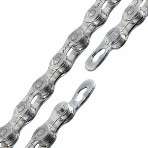 Kette 11sW 11-fach, 118 Glieder Connex, Kettenschloss, 1/2"x11/128", silber