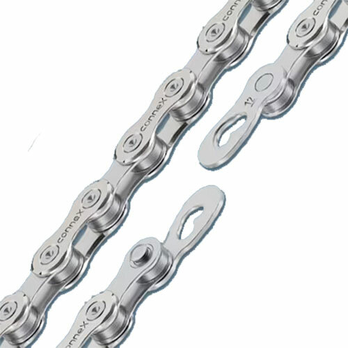 Kette 12sE 12-fach, 138 Glieder Connex, Kettenschloss, 1/2"x11/128", silber