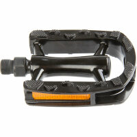 Pedale STEADY A7 M-WAVE, Antirutsch, Aluminium, schwarz