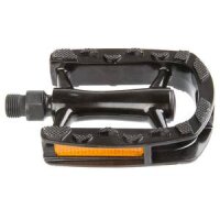 Pedale STEADY A7 M-WAVE, Antirutsch, Aluminium, schwarz