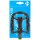 Pedale STEADY A7 M-WAVE, Antirutsch, Aluminium, schwarz