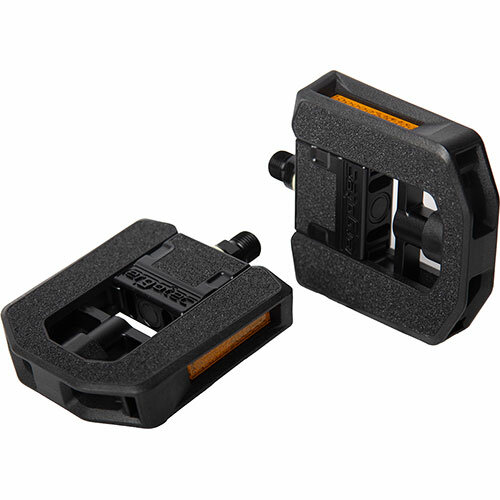 Faltbare Pedale EP-F ergotec, Sandpapier, schwarz