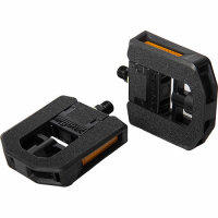 Faltbare Pedale EP-F ergotec, Sandpapier, schwarz