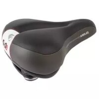 Sattel NEWPORT GEMINI Velo, Damen, schwarz/grau