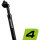 Gefederte Patentsattelstütze SP-4.0 Aluminium ergotec, Ø=27,2mm, L=350mm, schwarz