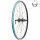 Hinterrad 26", silber, 8-10-fach Disc + V-Brake, inkl. Felgenband