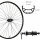 Hinterrad 28", Disc Centerlock, schwarz, SE RIVAL 21, Aluminium, Deore M5100, Schnellspanner