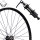 Hinterrad 28", Disc Centerlock, schwarz, SE TAURUS 21, Aluminium, Deore M5100, Schnellspanner