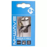 Glocke BELLA C-YELL Mini M-WAVE, Kupfer, Ø=30mm, silber