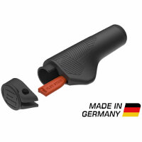 Lenkergriffe EG ACTIVE FLEX ergotec, Paar, 135/92mm, schwarz