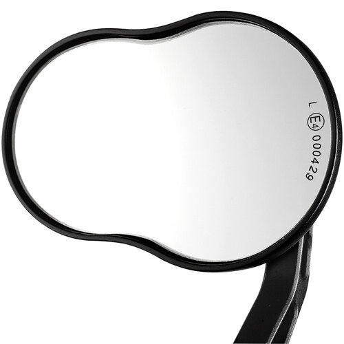 Spiegel M-99L, Arm L=190mm, Ø=22,2mm Ergotec, links, E-45, Aluminium, schwarz