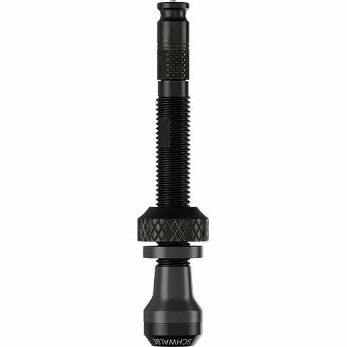 CLIK VALVE Tubeless Ventil 40mm, SCV Schwalbe, Paar, schwarz