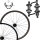Radsatz 28", Disk Centerlock, schwarz, SE TAURUS 21, Aluminium, Deore M5100, Schnellspanner