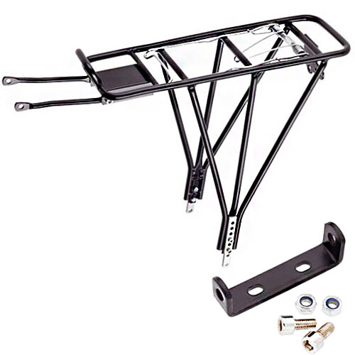 Gepäckträger 3-Bein Point, schwarz, Aluminium, 26-28"