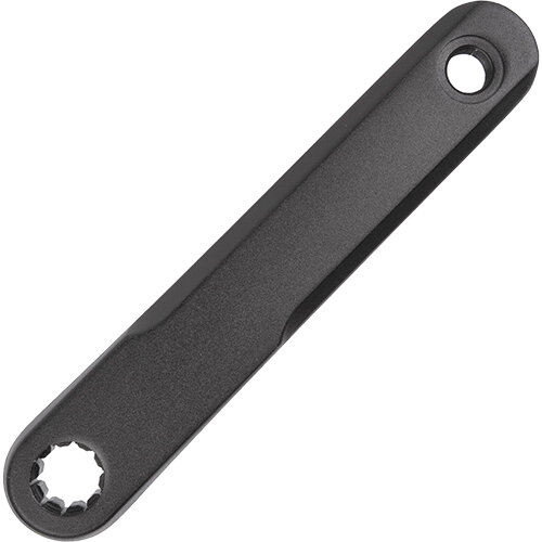 Kurbel E-Bike, rechts, L=165mm, Offset 13mm Samox, für Bosch & Brose etc., Aluminium, schwarz