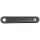 Kurbel E-Bike, links, L=170mm, Offset 13mm Samox, für Bosch & Brose etc., Aluminium, schwarz