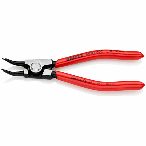 Präzisions-Sicherungsringzange, 45° Knipex, für Außenringe auf Wellen