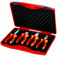 Werkzeug-Box "RED" Elektro Set 1 Knipex, mit 4...