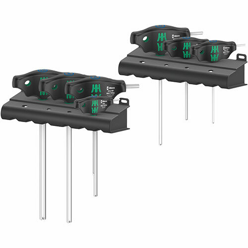 454/7 HF Set 1 Quergriff-Schraubendrehersatz Wera, Hex-Plus mit Haltefunktion, 7-teilig