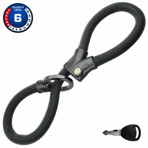 Kettenschloss INFINITY LOOP 1806/140 Abus, Stahl, L=1.400mm, Ø=6mm, schwarz