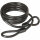 Schlaufenkabel S 8.18 L M-WAVE, L=1800mm, Ø=8mm, schwarz