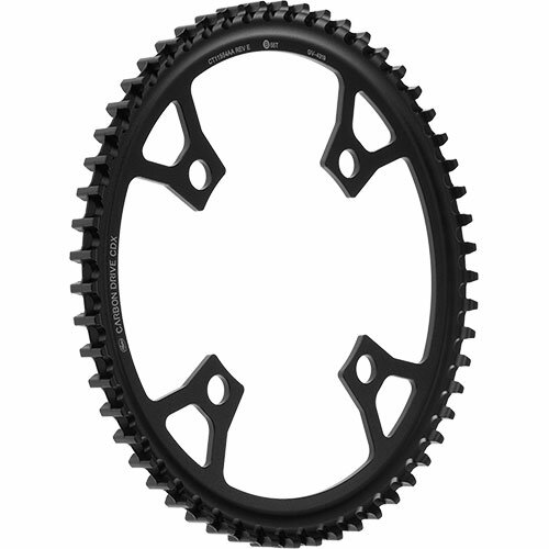 Gates CDX vordere Riemenscheibe 55 Zähne, Ø 104 mm, schwarz