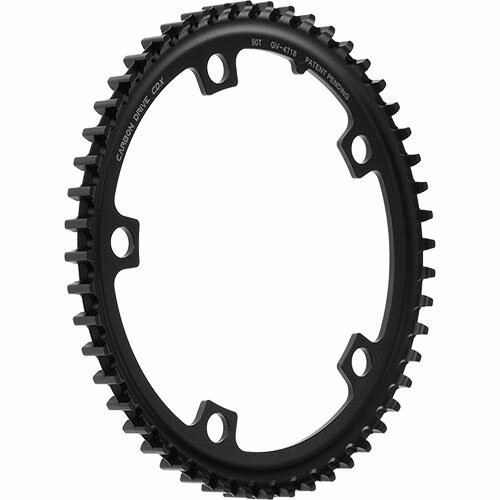 Gates CDX vordere Riemenscheibe 50 Zähne, Ø 130 mm, schwarz