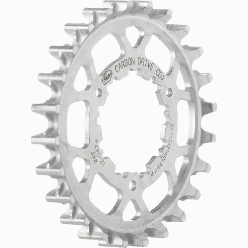 Gates CDX hintere Riemenscheibe 24 Zähne, Enviolo E9, silber