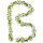 Basil Flower Garland weiß