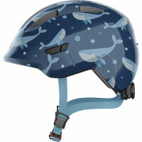 Fahrradhelm Smiley 3.0 Abus, M=50-55cm, blue whale
