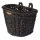 Lenkerkorb DARCY L Rattan Basil, schwarz